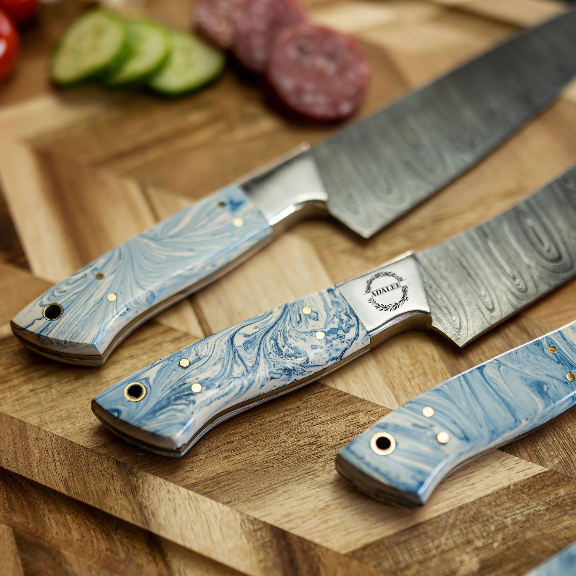 Polish custom 100% handmade kitchen knife.