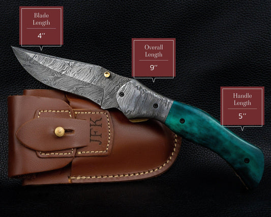 8 1/4 Brass Pocket Knife – MORF STEEL