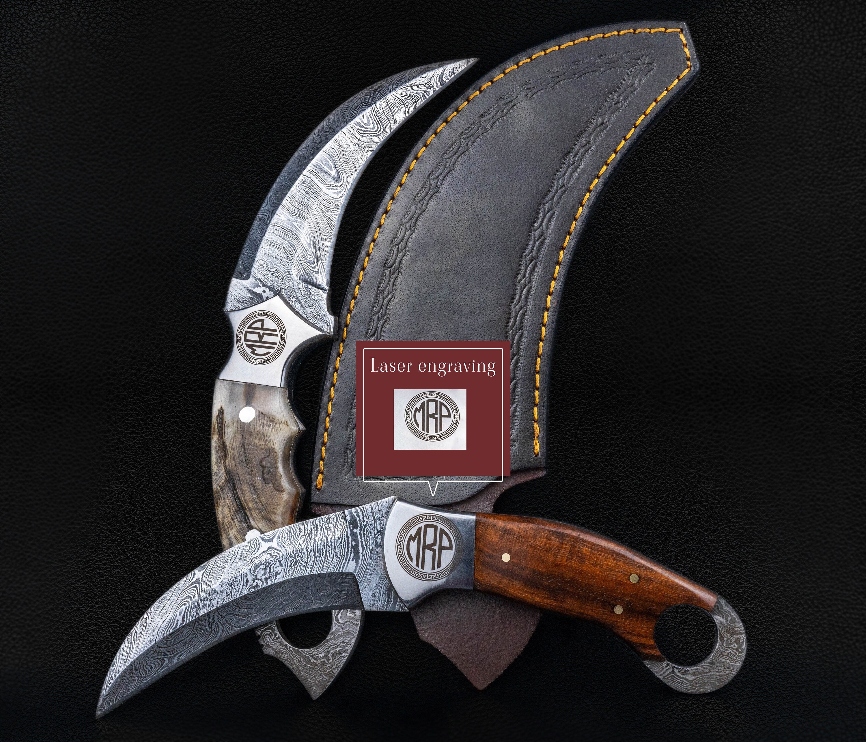 Limited addition Karambit- Damascus steel Karambit Knife, Best outlets gift for him , Best gift for father , Christmas gift